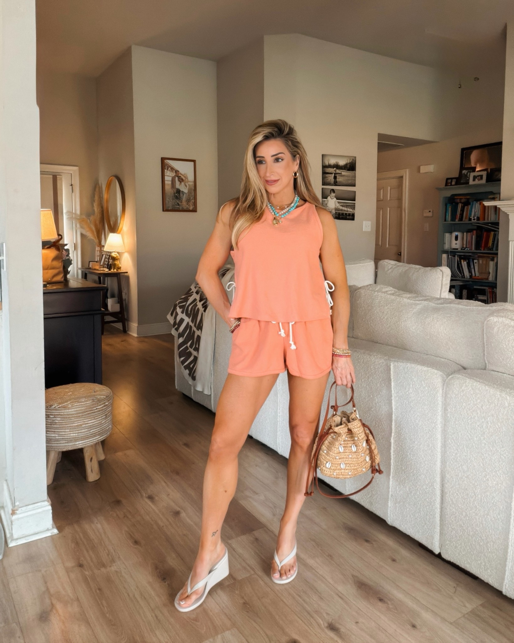I haven’t found a cute summer set that I love as much as this one in a while! The style, the color, the fit….so good!!

Summer outfits, target, vacation outfits, sandals, beach vacation, shorts set

#LTKgrwm #LTKootd #LTKmomlife