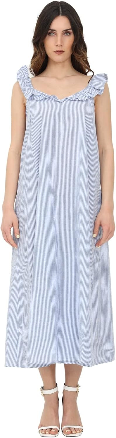 ONLY Women's Onlallie Life Strap a Calf Y/D Dress WVN | Amazon (UK)