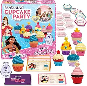 Wonder Forge Disney Princess Enchanted Cupcake Party Game For Girls & Boys Age 3 & Up - A Fun & F... | Amazon (US)