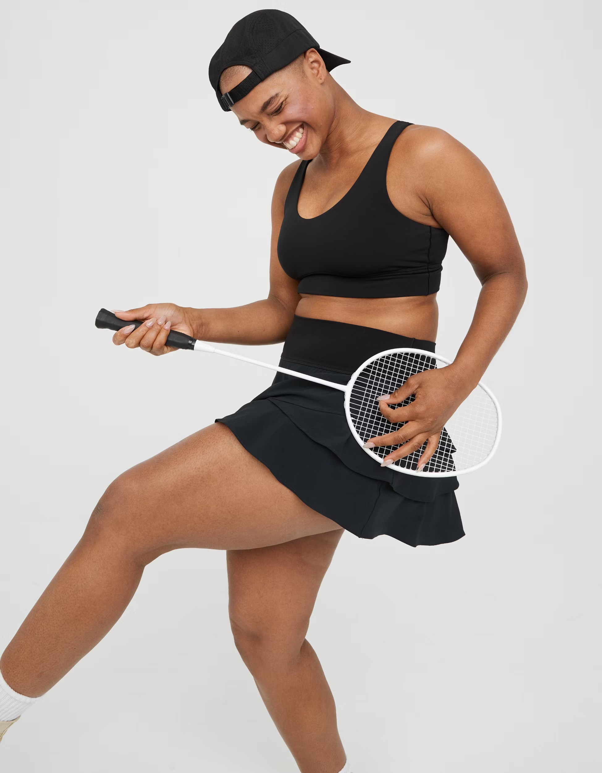 OFFLINE Maggie Ruffle Tennis Skirt | American Eagle Outfitters (US & CA)