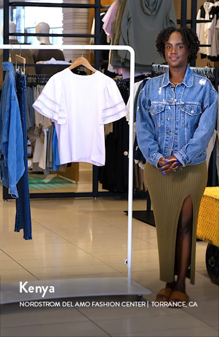 Mixed Media Top | Nordstrom