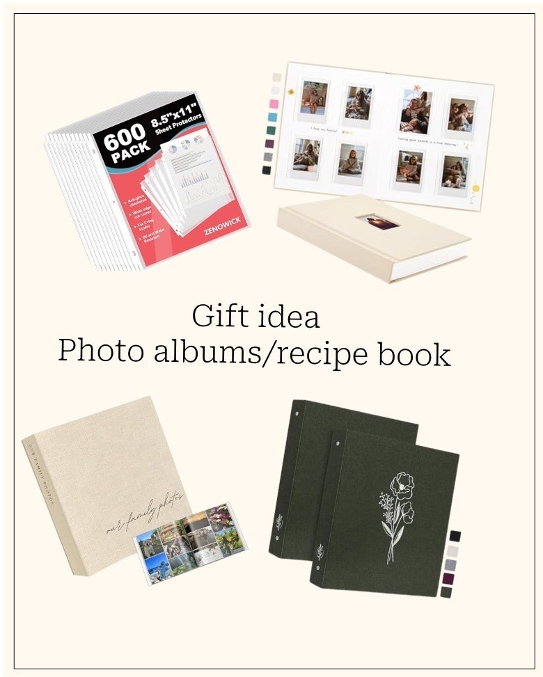 Making photo albums and family recipe books for family members! 

#LTKCyberWeek #LTKHoliday #LTKGiftGuide