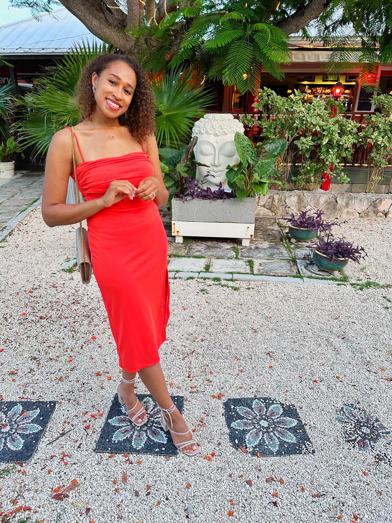 Stunning #mididress from #astrthelabel 😍 paired with my fave strappy sandals for the perfect #summer evening 

#LTKtravel #LTKunder50 #LTKstyletip