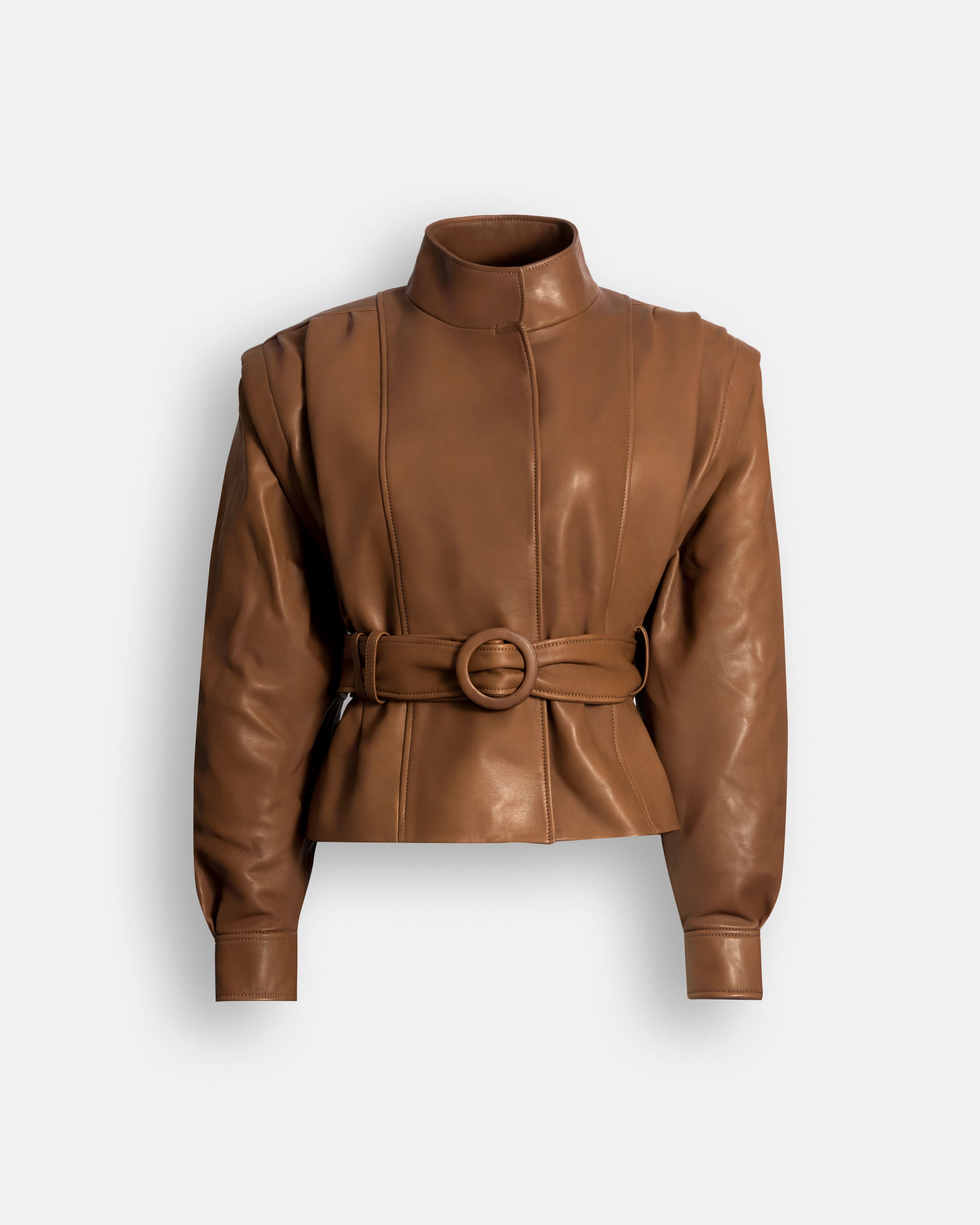 Antonia Leather Jacket | DUCIE