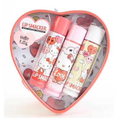 Lip Smacker Lip Balm Tin - Hello Kitty - 3pc - 0.42oz | Target