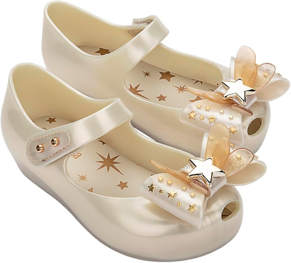 mini melissa Girl's Ultragirl Star Ii (Toddler) Ballet Flat | Amazon (US)