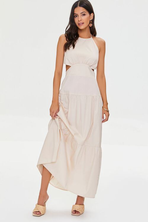 Halter Cutout Maxi Dress | Forever 21 | Forever 21 (US)