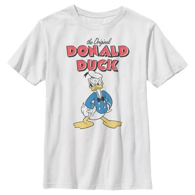 Boy's Disney Donald Duck Original Grump T-Shirt | Target