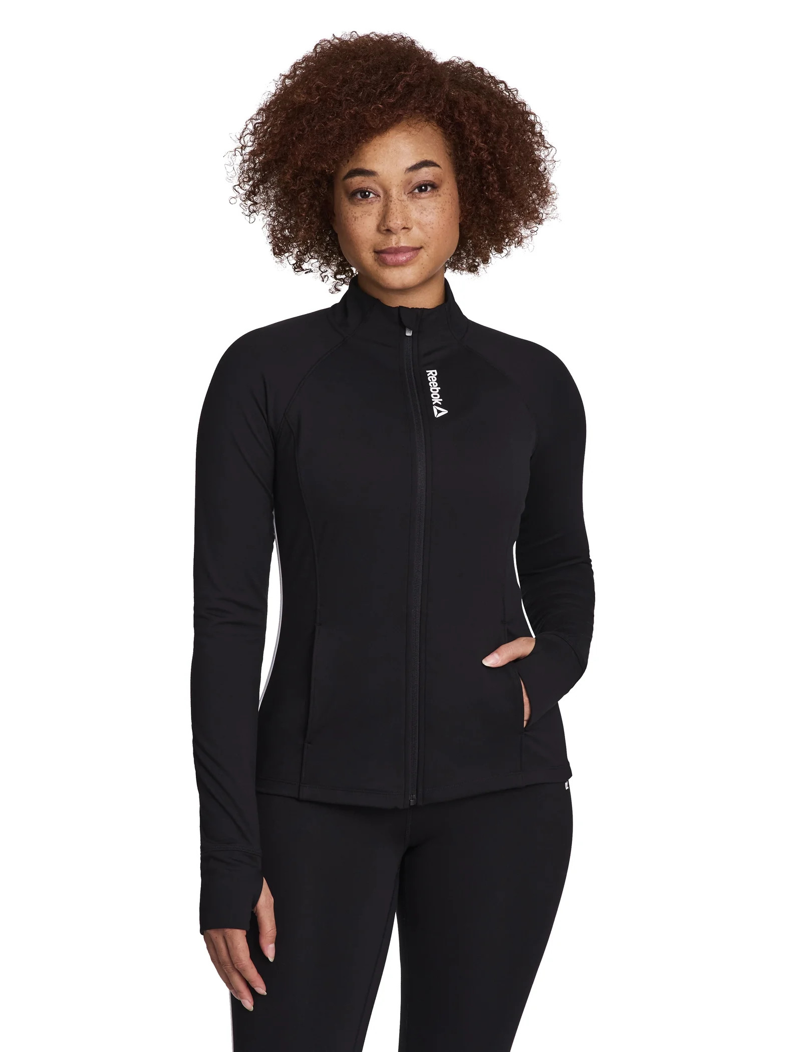 Reebok Women's and Women's Plus Sports Club Meet & Greet Performance Jacket, Sizes XS–3X | Walmart (US)