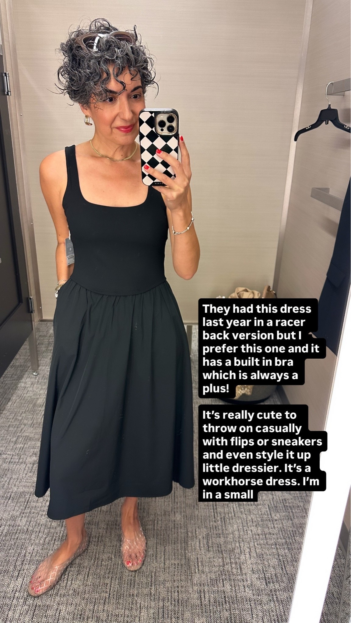 This is a workhorse dress that will go with so much! Great for travel too, no wrinkle and built in bra! I’m in a small

#LTKSaleAlert