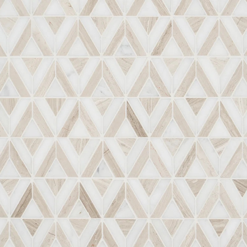 Florey Random Sized Marble Random Mosaic Wall & Floor Tile | Wayfair North America