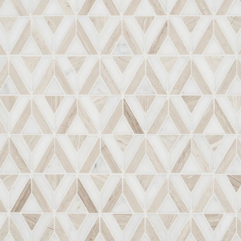 Florey Random Sized Marble Random Mosaic Wall & Floor Tile | Wayfair North America