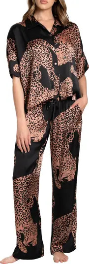 Midnight Bakery Print Satin Pajamas | Nordstrom | Nordstrom