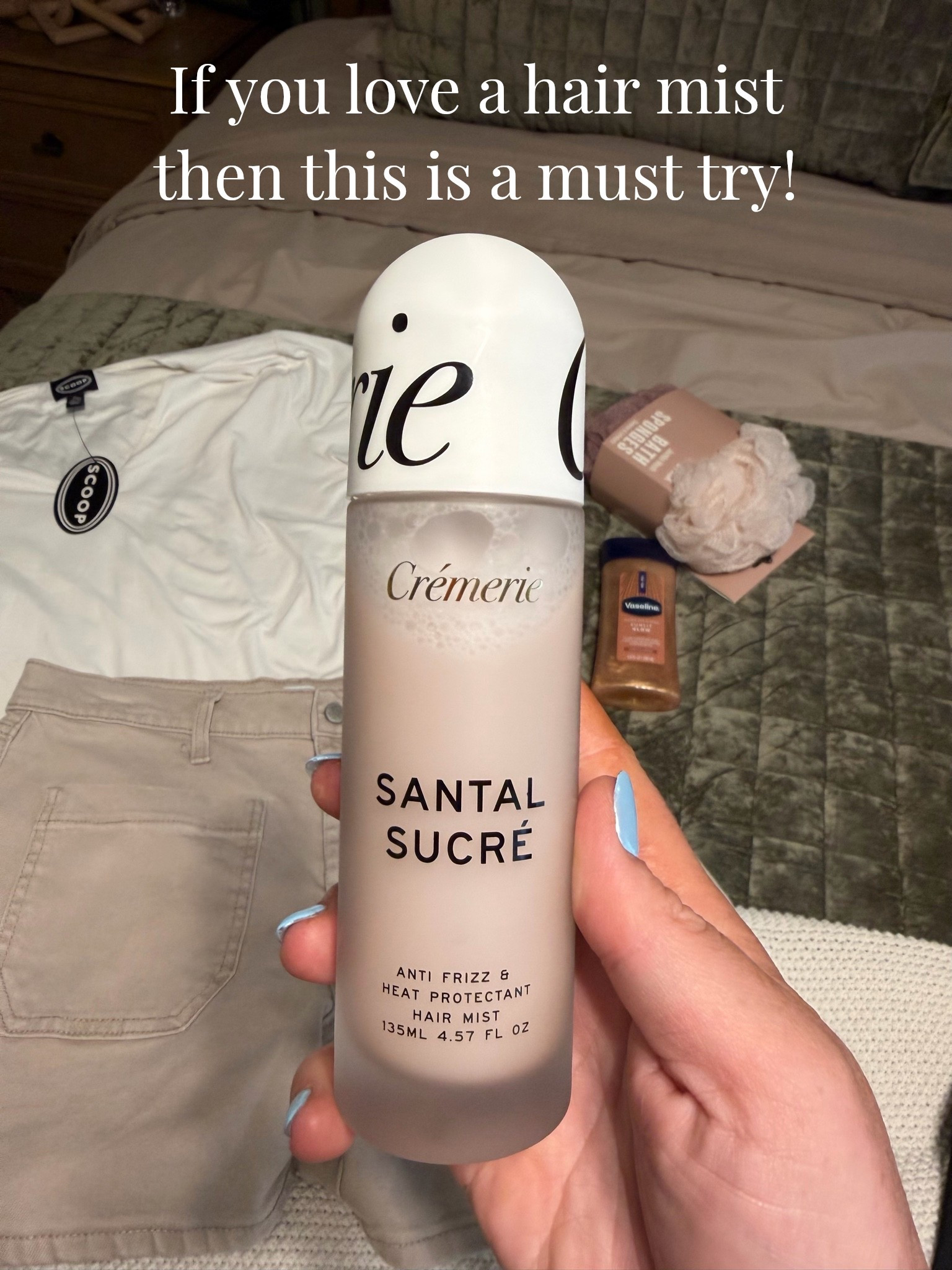 I love scent layering and the icing on the cake for me is ALWAYS a hair perfume! Hair just has a way of holding scent longer. Added bonus it serves as a heat protectant and anti frizz as well! Four scents available but trust me when I say the Santal Sucre is everythingggggg!!

#hairperfume #scentstack #scantlayering

#LTKgrwm #LTKselfcare #LTKOver40