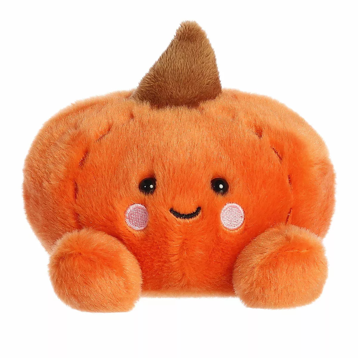 Aurora Mini Paisley Pumpkin Palm Pals Spooky Stuffed Animal Orange 5" | Target