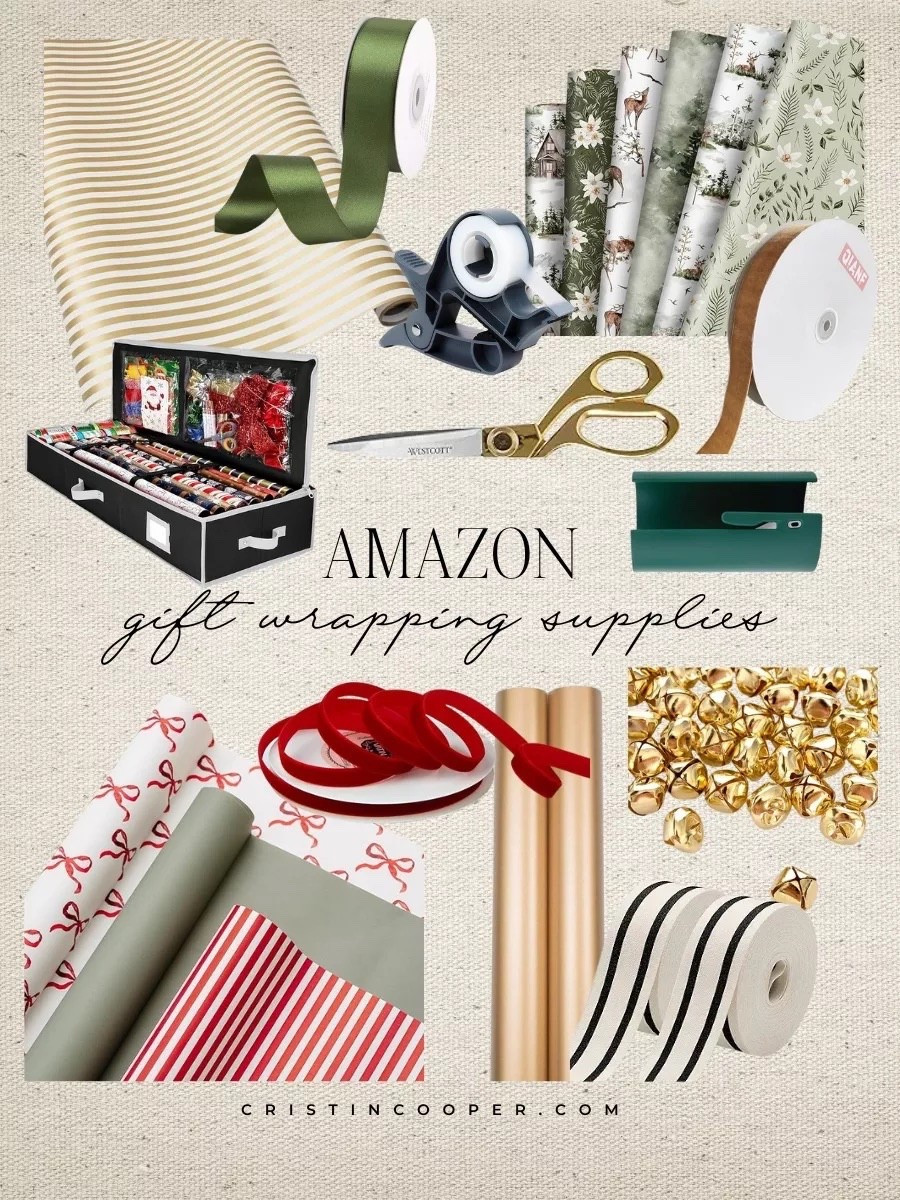 Amazon Wrapping Supplies 



#LTKSeasonal #LTKHome #LTKHoliday