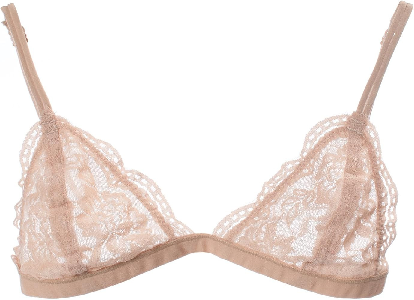 Womens Semi Sheer Lace Sexy Bralette | Amazon (US)