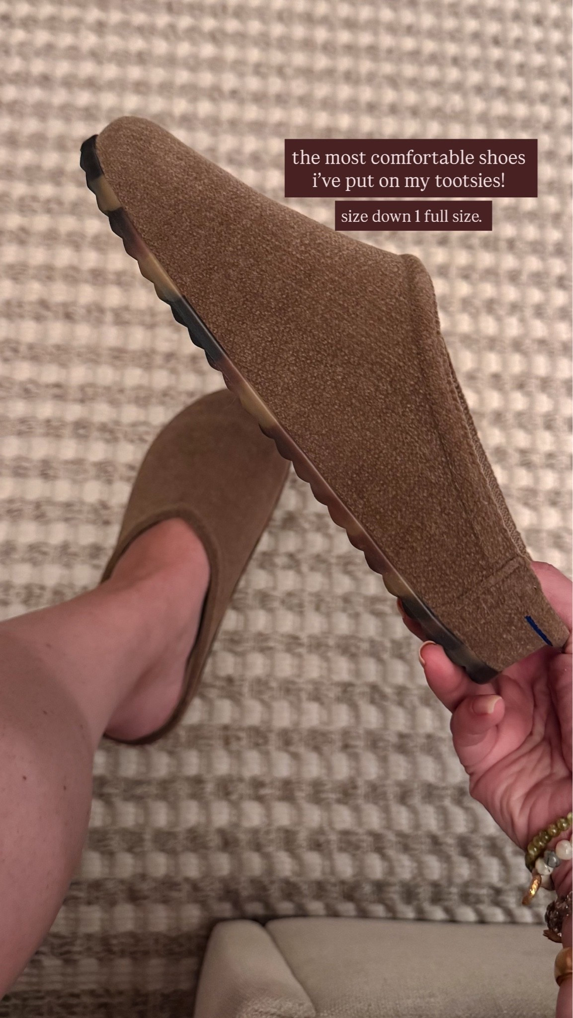 the most comfortable clogs for fall! i have the color portobello in the velvet 
typically a size 9 and the size 8 is perfect.  
fall shoes, teacher shoes.

#LTKSeasonal #LTKOver40 #LTKWorkwear