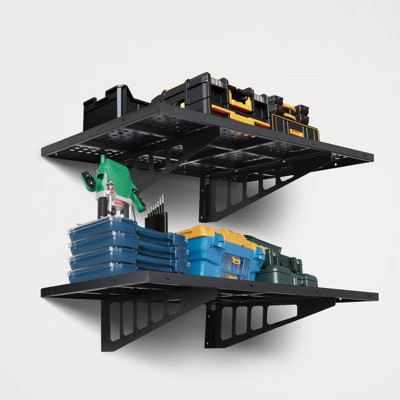 Garvee 2-Pack 2x3ft Garage Wall Shelving Garage Storage Racks , 560lbs Load Capacity, for Shop, Kitchen, Garage Storage | Target