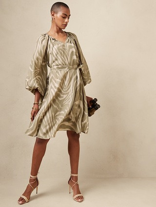 Reverie Silk Dress | Banana Republic (US)