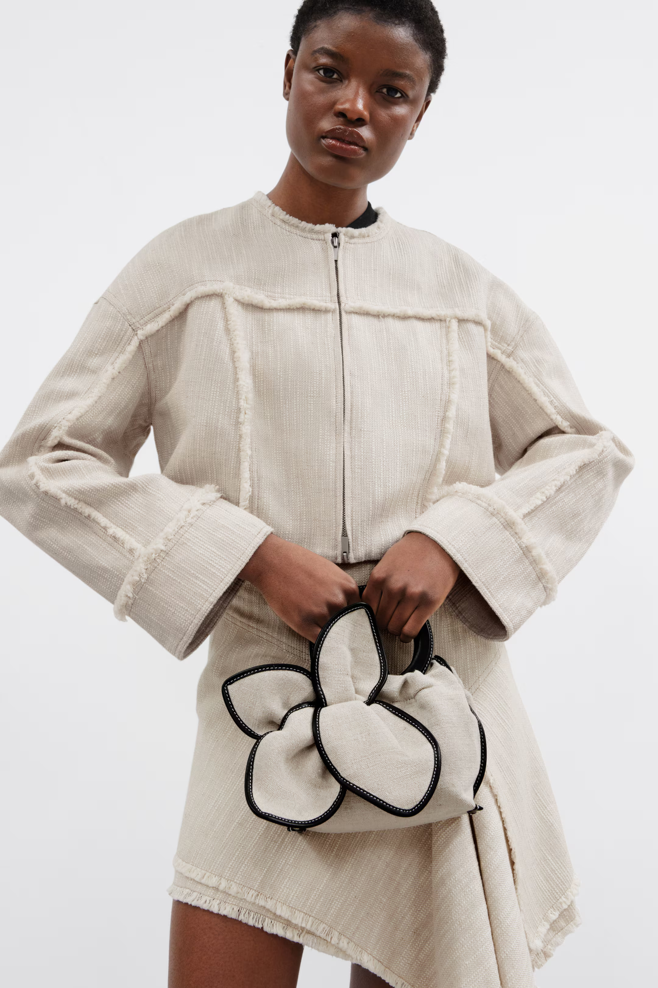 Small Blossom Canvas Bag | H&M (UK, MY, IN, SG, PH, TW, HK)