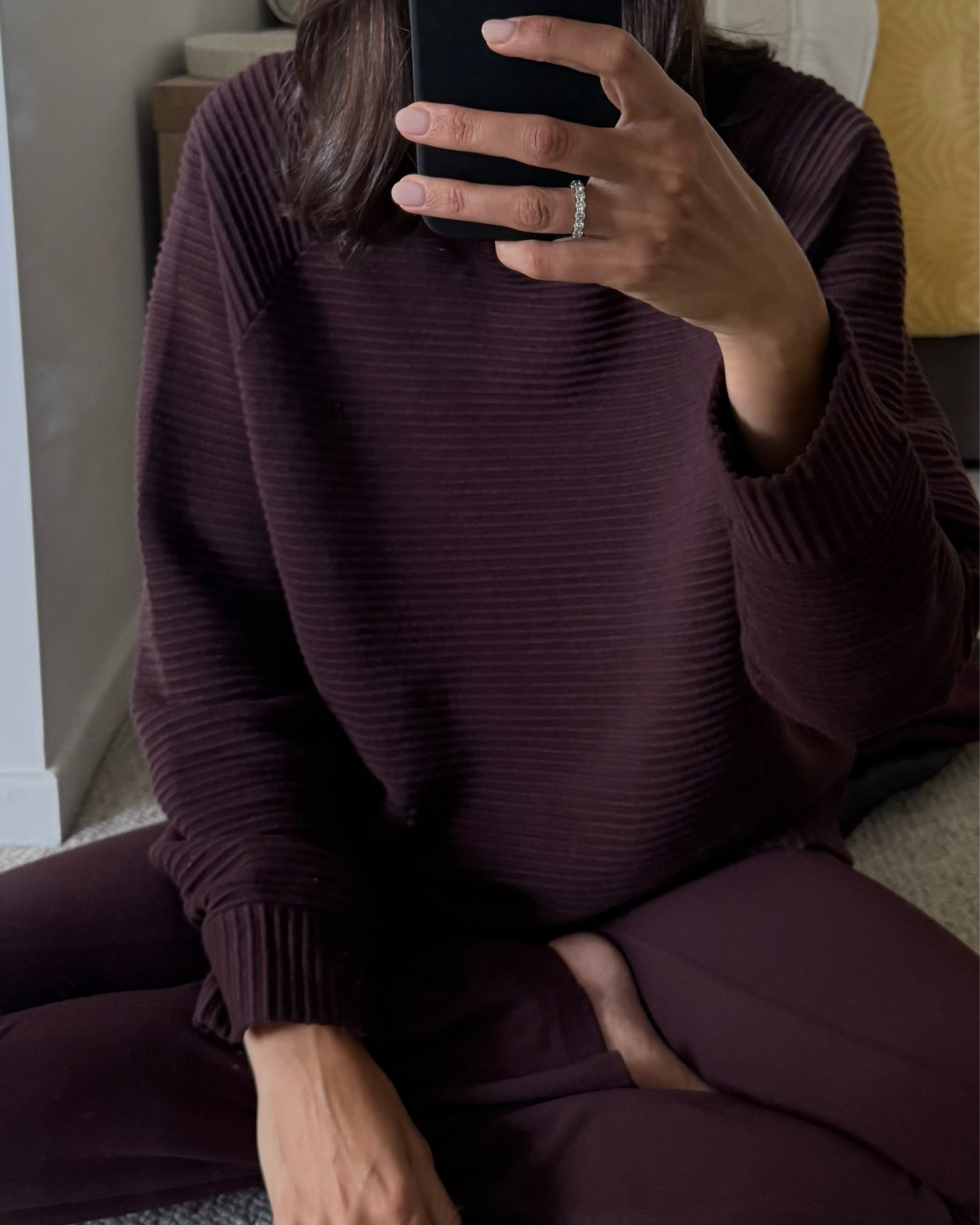 Today’s Pilates and errands outfit as a mum of two 🩷 Nimble flares and nimble sweater in the burgundy colourway. I wear XS in the flare leggings and S in the sweater x

#LTKaustralia