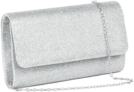 OSDUE Evening Bag Clutch Purses for Women, Glitter Evening Bag Sparkling Envelope Packet with Det... | Amazon (US)