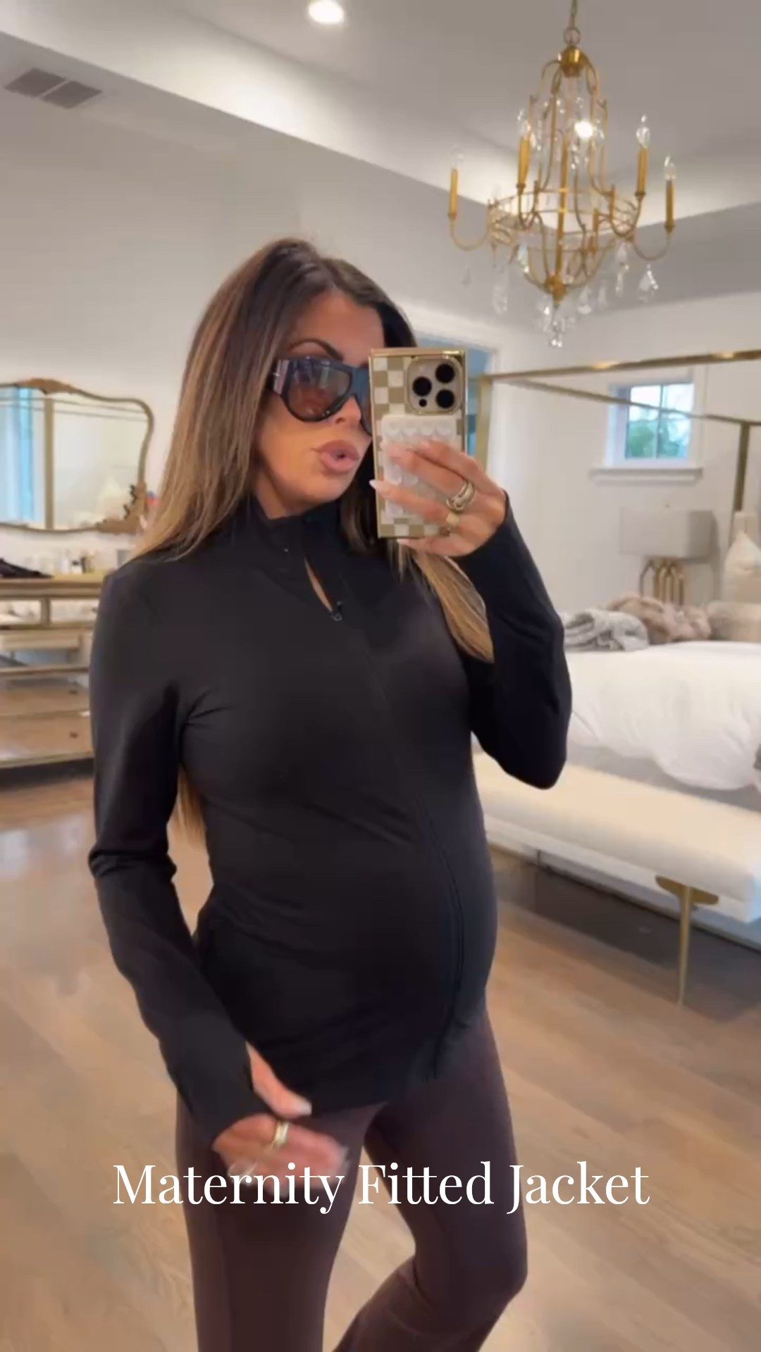 Wearing a size medium in this black maternity jacket and size small in brown leggings! 

Maternity, Bump, H&M finds, black fitted jacket, Chocolate brown pants, Chocoate brown leggings, Chocolate Brown Outfit, Black Jacket, Emily Ann Gemma

#LTKmomlife #LTKootd #LTKBump