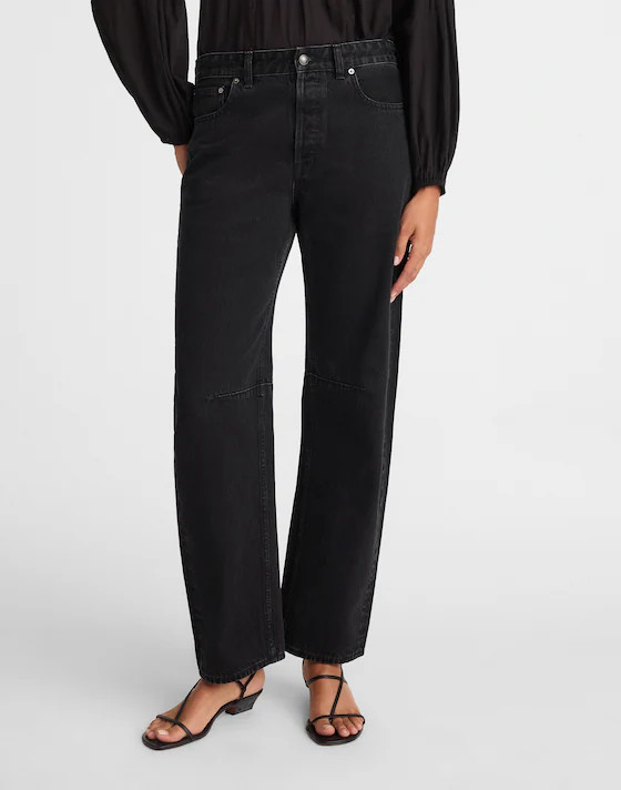 The Darted Barrel-Leg Jean | Madewell