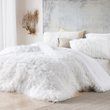 The Bare Himalayan Yeti - Coma Inducer® Oversized Comforter - Pure White | Coma Inducer