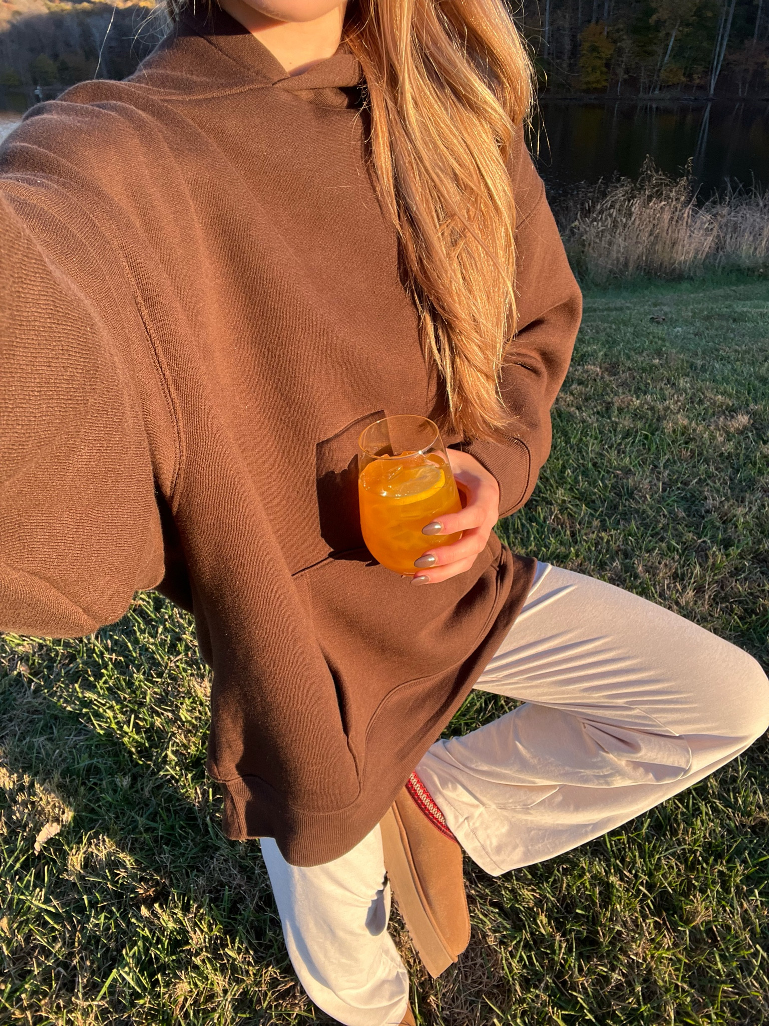 softest cozy outfit ever!!! This sweatshirt is so thick and soft- I’m wearing a size L

#LTKfindsunder50 #LTKSeasonal #LTKstyletip