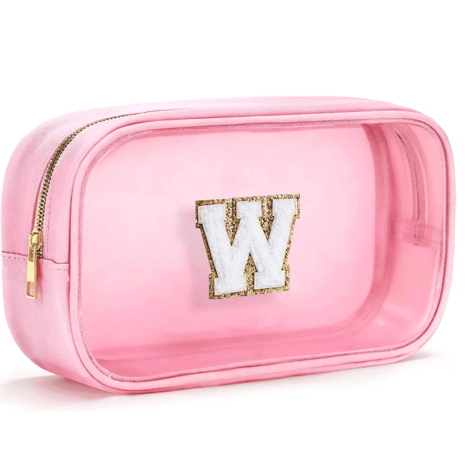 Soda Candy Initial Clear Makeup Bag Personalized Preppy Cosmetic Bag Travel Toiletry Bag Waterpro... | Walmart (US)