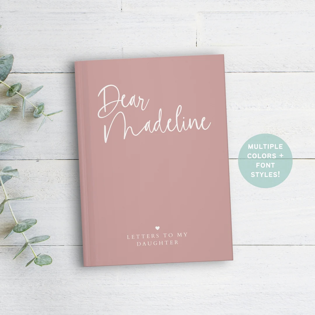 Letters to My Daughter Personalized Journal Dear Daughter Journal Birthday Letters Journal Custom... | Etsy (US)