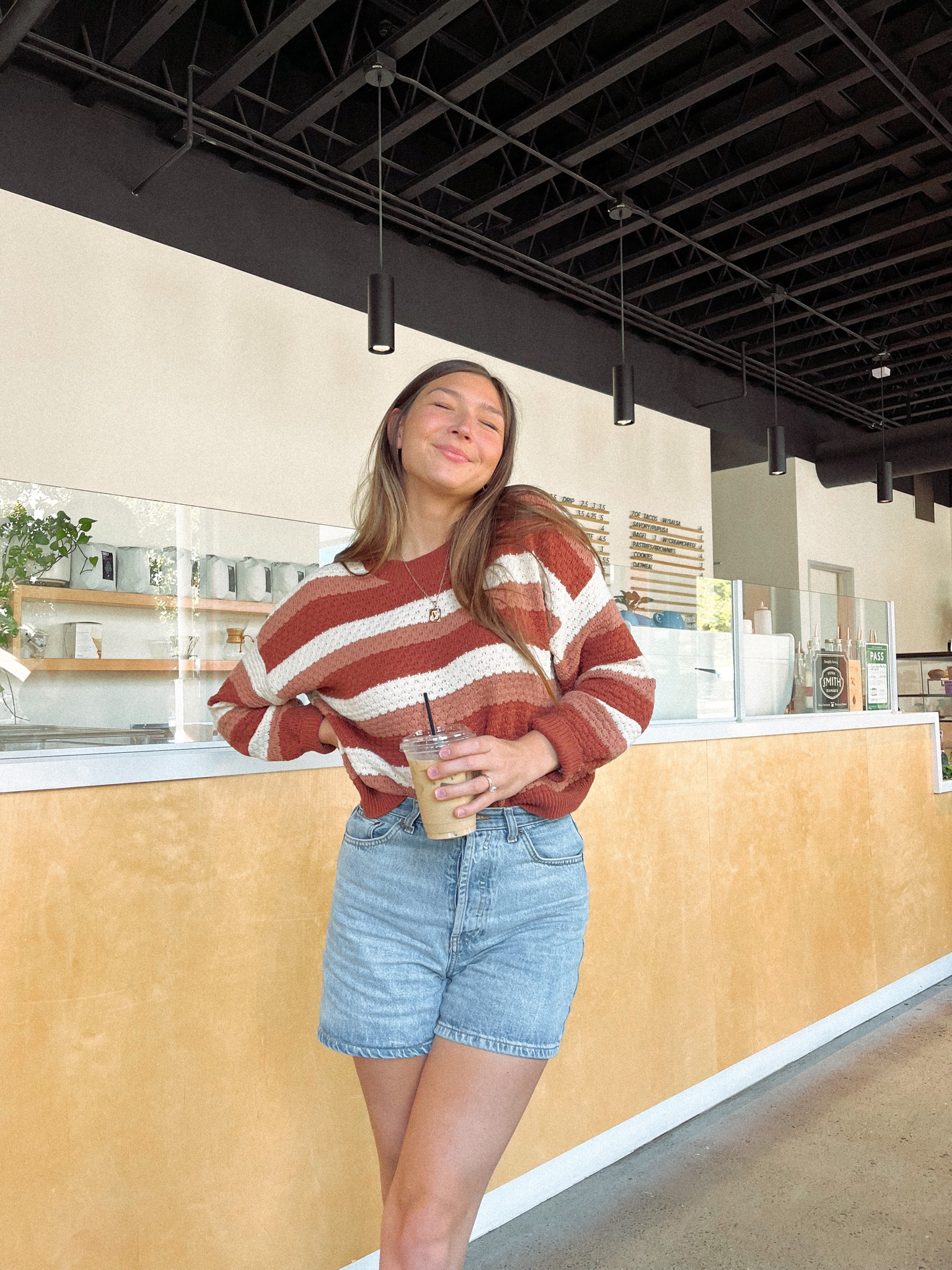 Patiently waiting for fall🍂🤎
Sweater weather, fall outfits, colorful sweater, chunky knit sweater, fall outfit ideas, casual style, casual fall outfit, Hollister sweater, casual style, simple outfit Inspo 

#LTKSeasonal #LTKfindsunder100