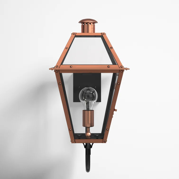 Amber Solid Brass Wall Light | Wayfair North America