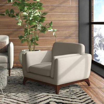 Chance Upholstered Fabric Armchair | Wayfair North America