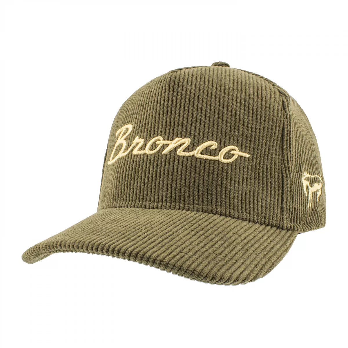 Adult Ford Bronco Cursive Logo Corduroy Snapback Hat - One Size Fits Most | Target