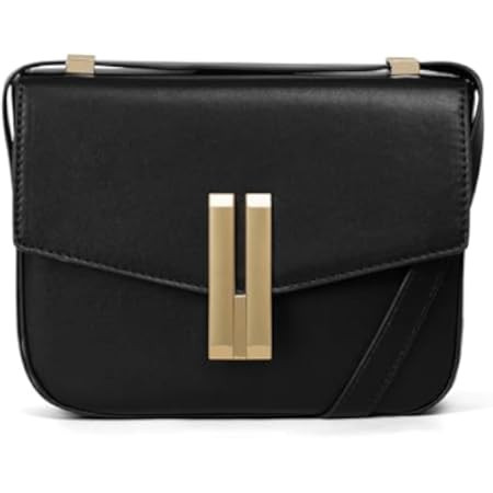 Small Crossbody Bag for Women Trendy Shoulder Bag PU Leather Square Crossbody Shoulder Purse Flap... | Amazon (US)