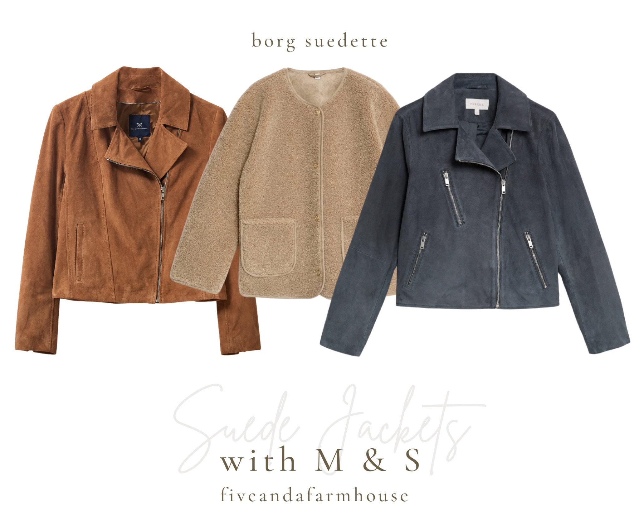 The only suede jackets you will ever need, and they are just one click away - all of these on trend jackets are available at M and S. The ultimate finishing touch for your next Autumn outfit #suedejacket #autumnoutfit 

#LTKuk #LTKautumn #FashionMonth
