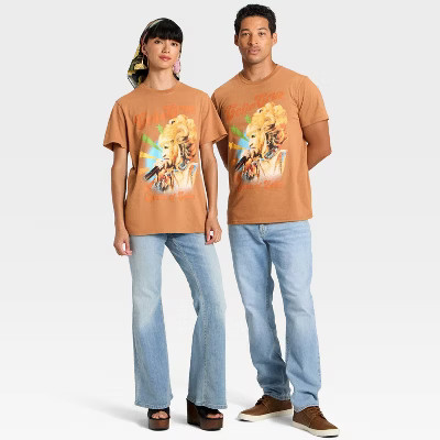 Latino Heritage Month Adult Graphic Celia Cruz Short Sleeve T-Shirt - Brown XS | Target