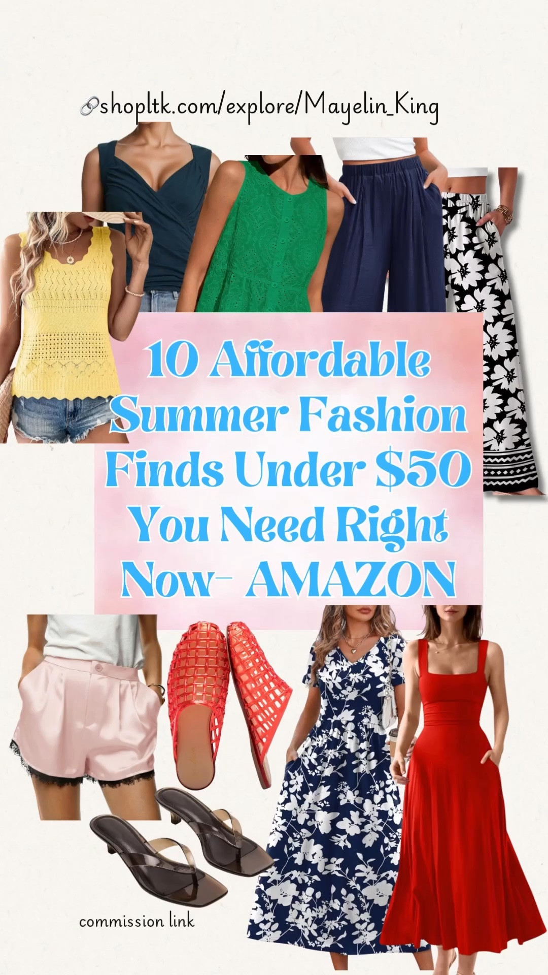 summer outfits
10 Affordable Summer Fashion Finds Under $50 You Need Right Now-Amazon


affordable summer fashion • summer fashion finds • fashion under $50 • budget-friendly style • affordable outfits • summer wardrobe essentials • trendy fashion finds • summer outfit ideas • affordable summer clothes • fashion deals under $50

#LTKootd #LTKSeasonal