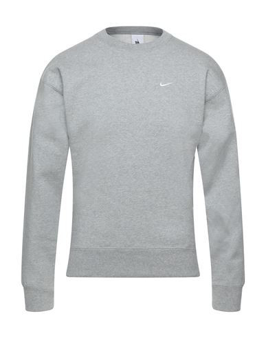 Nike Man Sweatshirt Grey Size S Cotton, Polyester | YOOX (US)