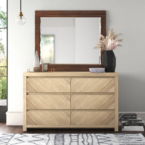 Roybal 6 Drawer 52'' W Double Dresser | Wayfair North America