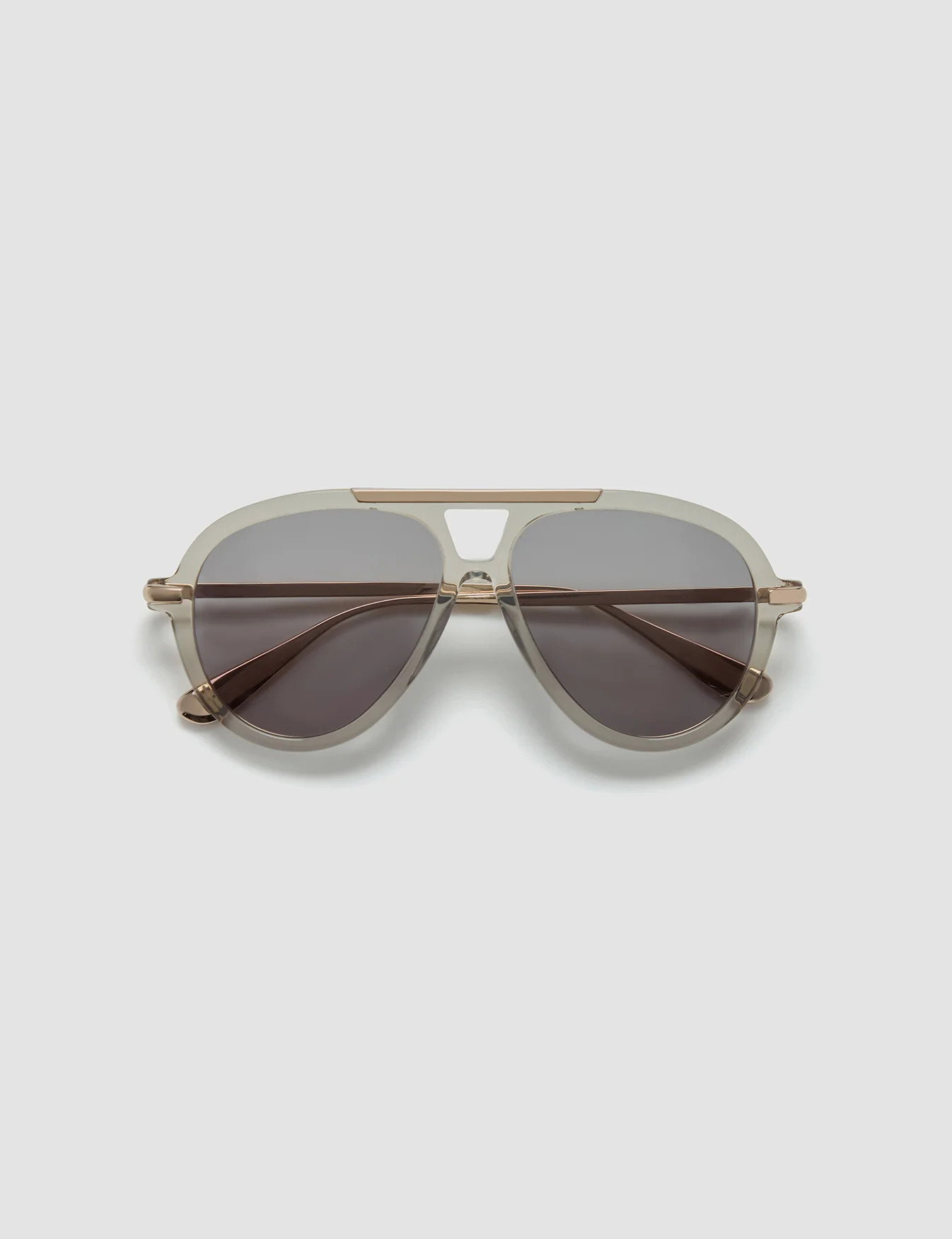 The Luxe Sunglasses in Gray | Past Midnight