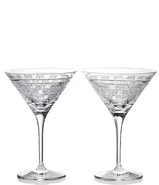 Waterford Opulence Martini, Set of 2 | Dillard's | Dillard's