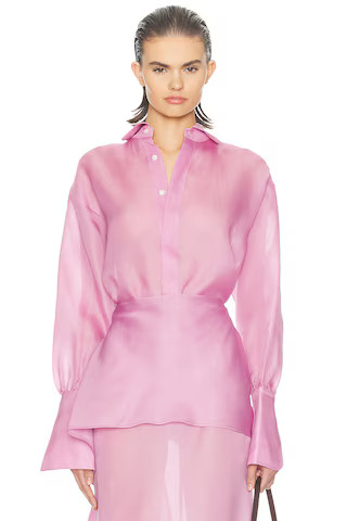 The Silk Gazar Shirt | Revolve Clothing (Global)