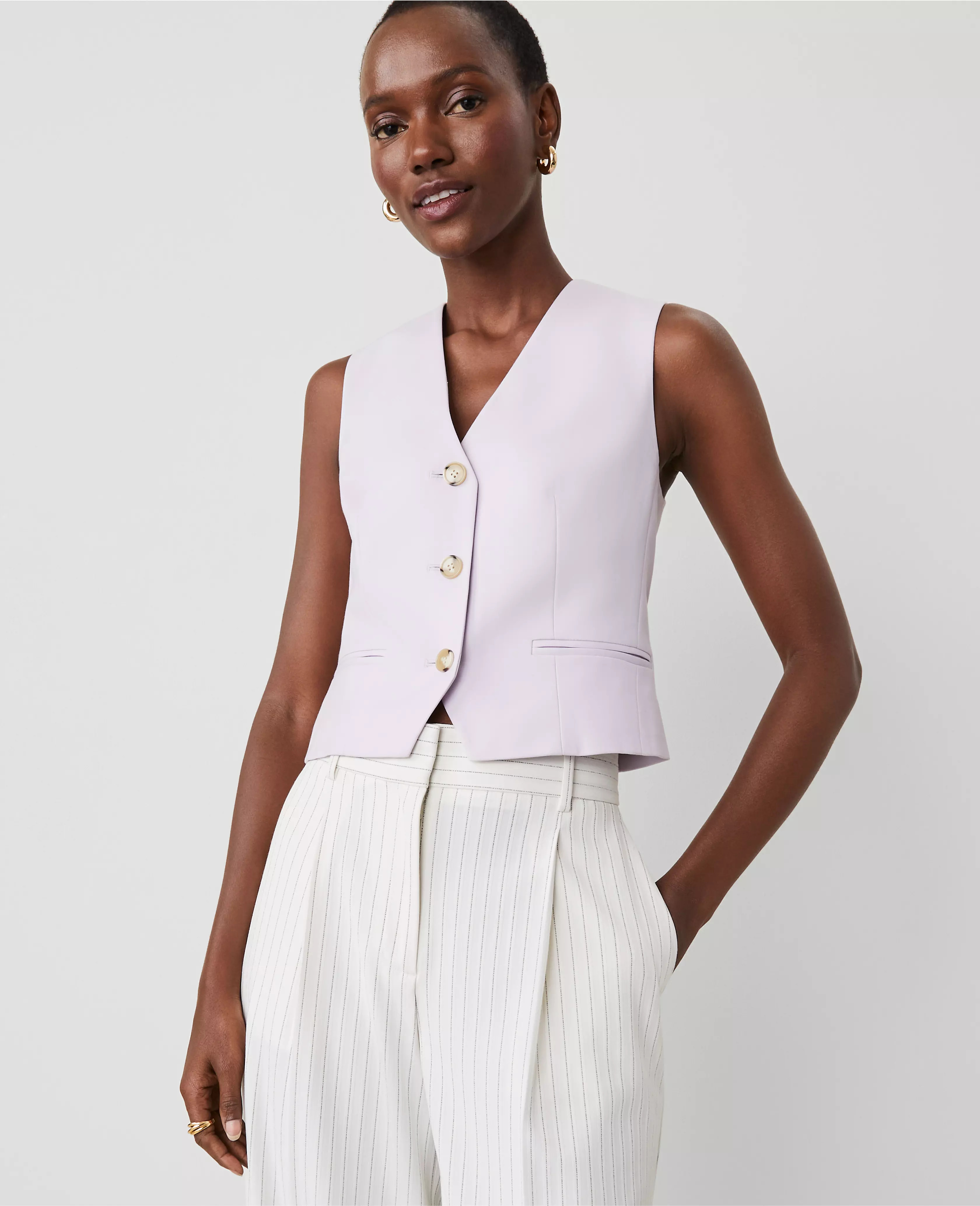 Tailored Vest | Ann Taylor