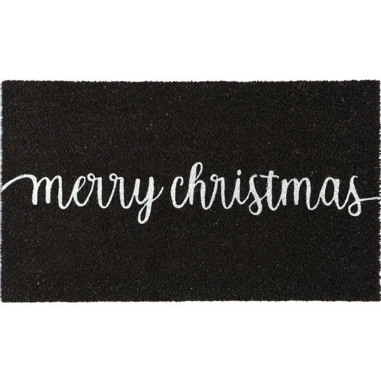 Holiday Time Coir Doormat Printed | Walmart (US)