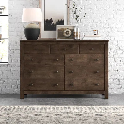Geohagan 9 Drawer 63" W Dresser | Wayfair North America