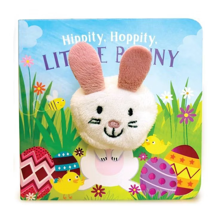 Hippity, Hoppity, Little Bunny Finger Puppet Book - by Ginger Swift (Hardcover) | Target